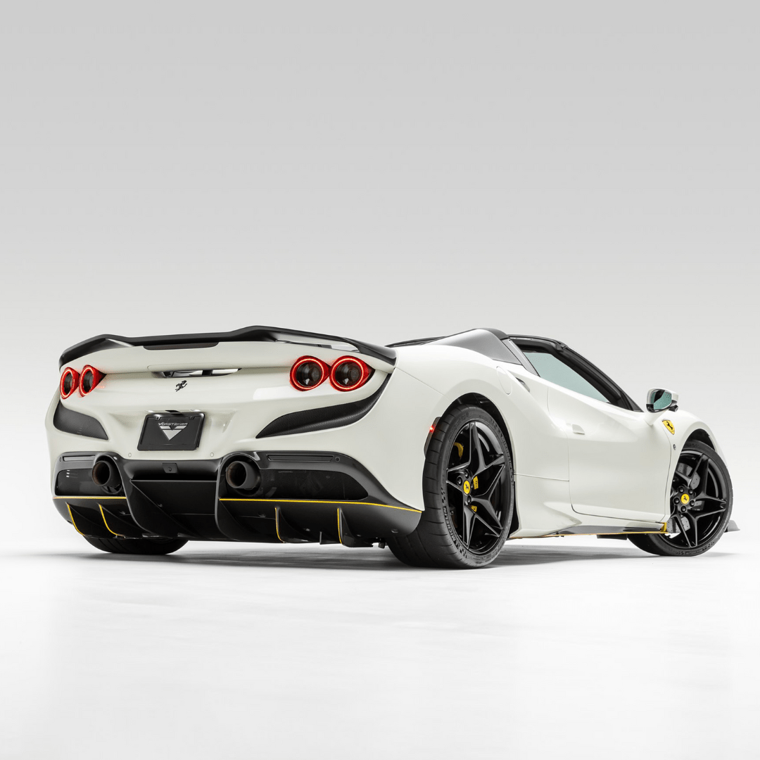 Ferrari F8 Furioso Carbon Fiber Decklid Spoiler - AUTOID - Rear Spoilers - Vorsteiner