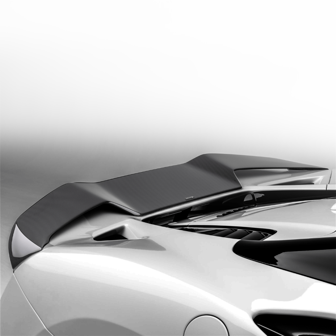 Ferrari F8 Furioso Carbon Fiber Decklid Spoiler - AUTOID - Rear Spoilers - Vorsteiner