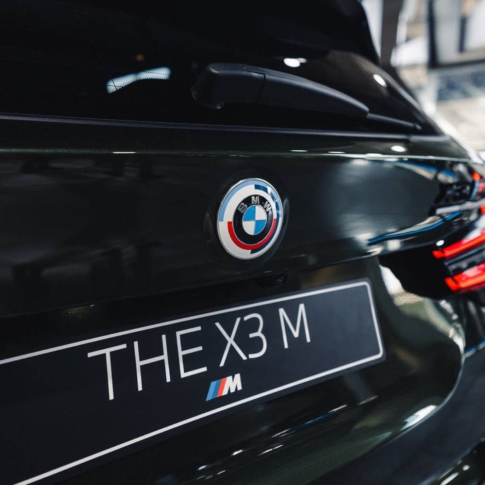 Genuine M Performance Heritage 50 Years Bonnet and Boot Badge Emblems - AUTOID - Model Badges - BMW M Performance