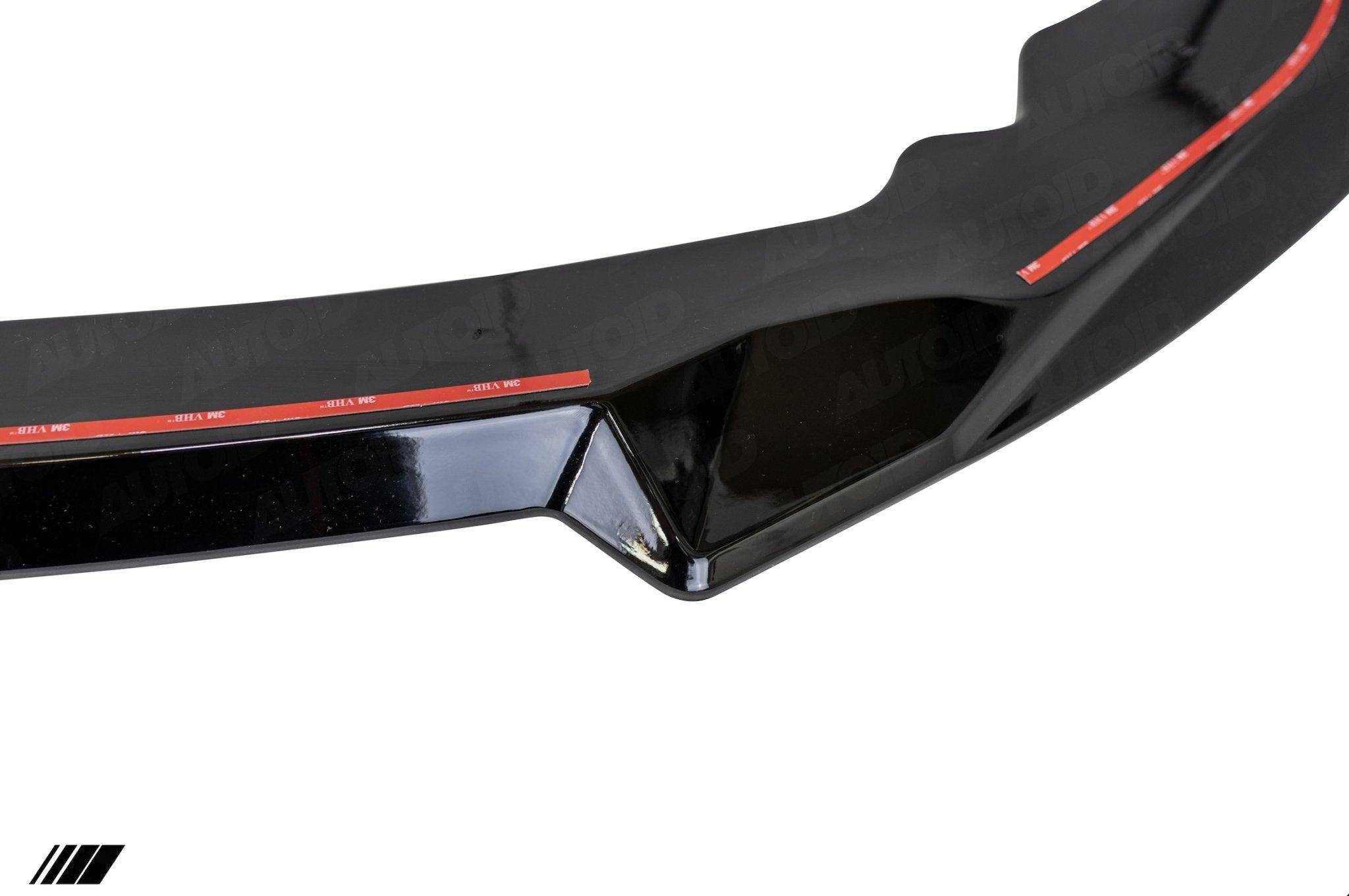 Gloss Black Competition Front Splitter for BMW 2 Series & M235i (2020+, F44), Front Lips & Splitters, Essentials - AUTOID | Premium Automotive Accessories