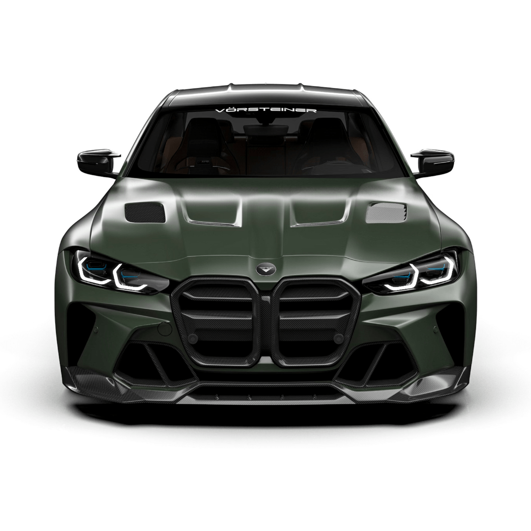 GTS - V BMW G80 M3 | G82/G83 M4 Carbon Fiber Aero Bonnet by Vorsteiner - AUTOID - Front Hood - Vorsteiner