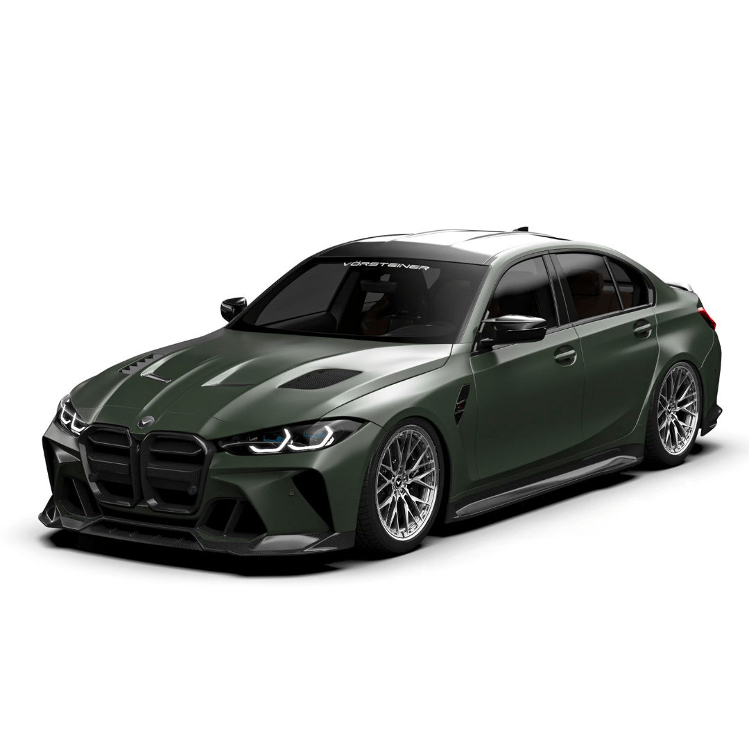 GTS - V BMW G80 M3 | G82/G83 M4 Carbon Fiber Aero Bonnet by Vorsteiner - AUTOID - Front Hood - Vorsteiner