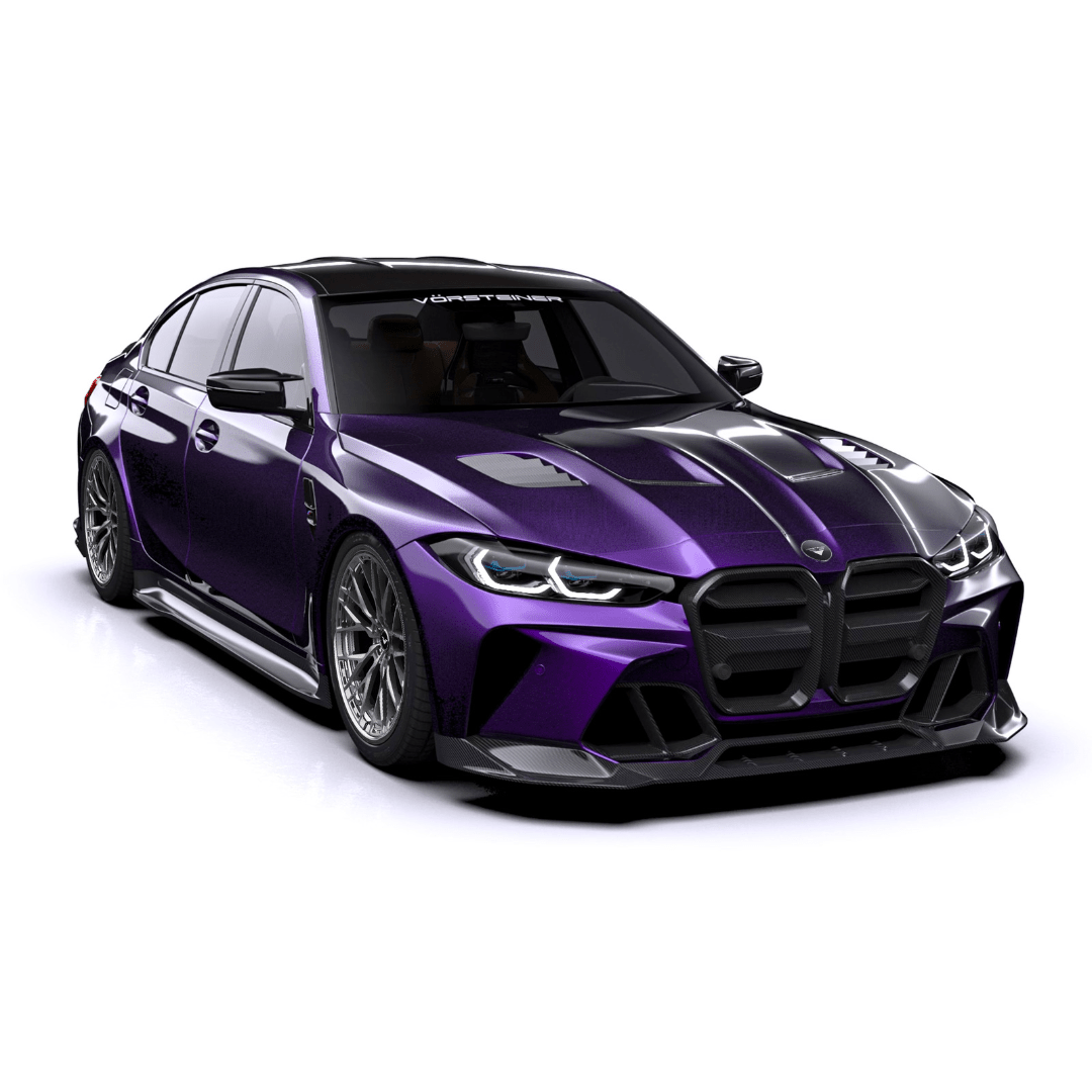GTS - V BMW G80 M3 | G82/G83 M4 Carbon Fiber Aero Bonnet by Vorsteiner - AUTOID - Front Hood - Vorsteiner