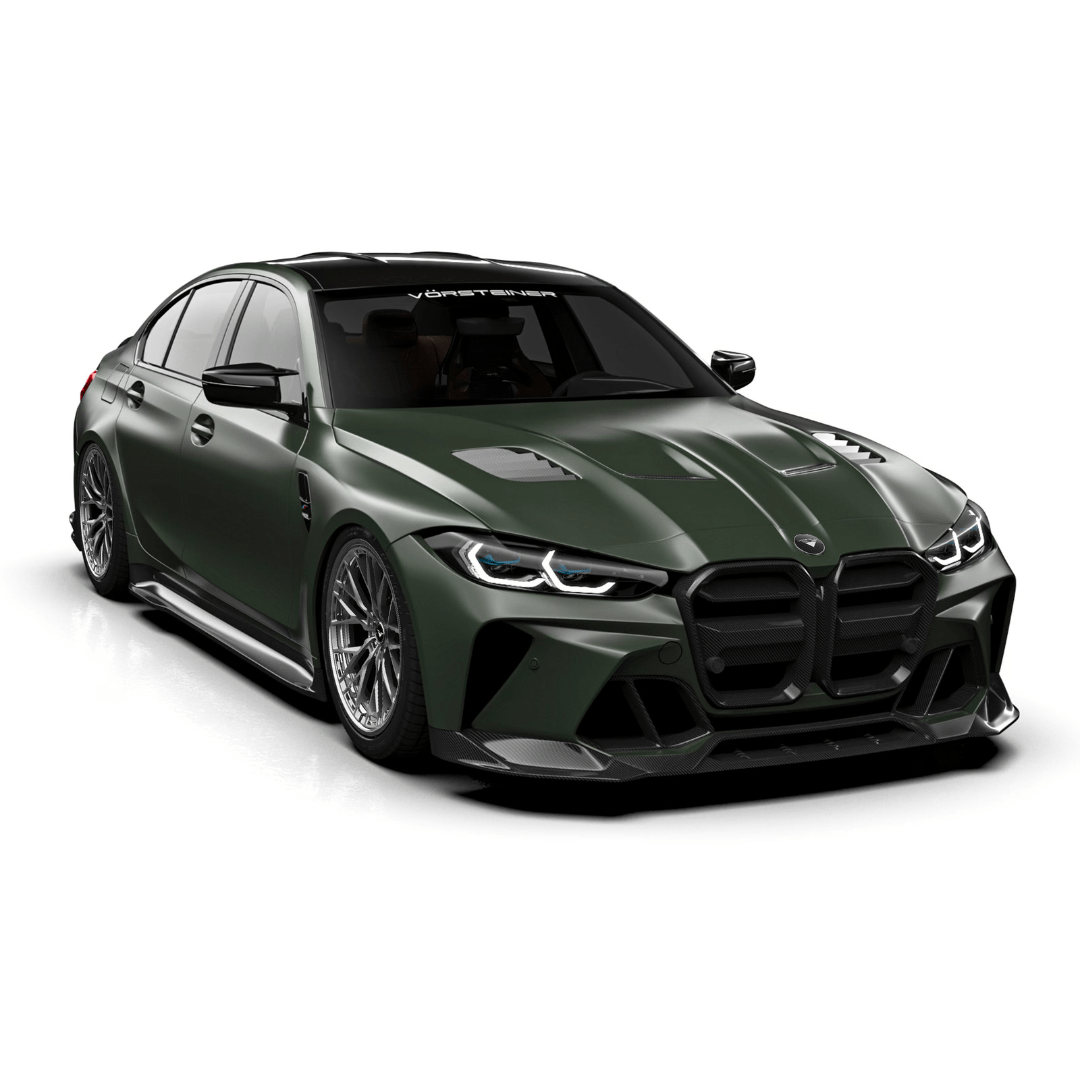 GTS - V BMW G80 M3 | G82/G83 M4 Carbon Fiber Aero Bonnet by Vorsteiner - AUTOID - Front Hood - Vorsteiner