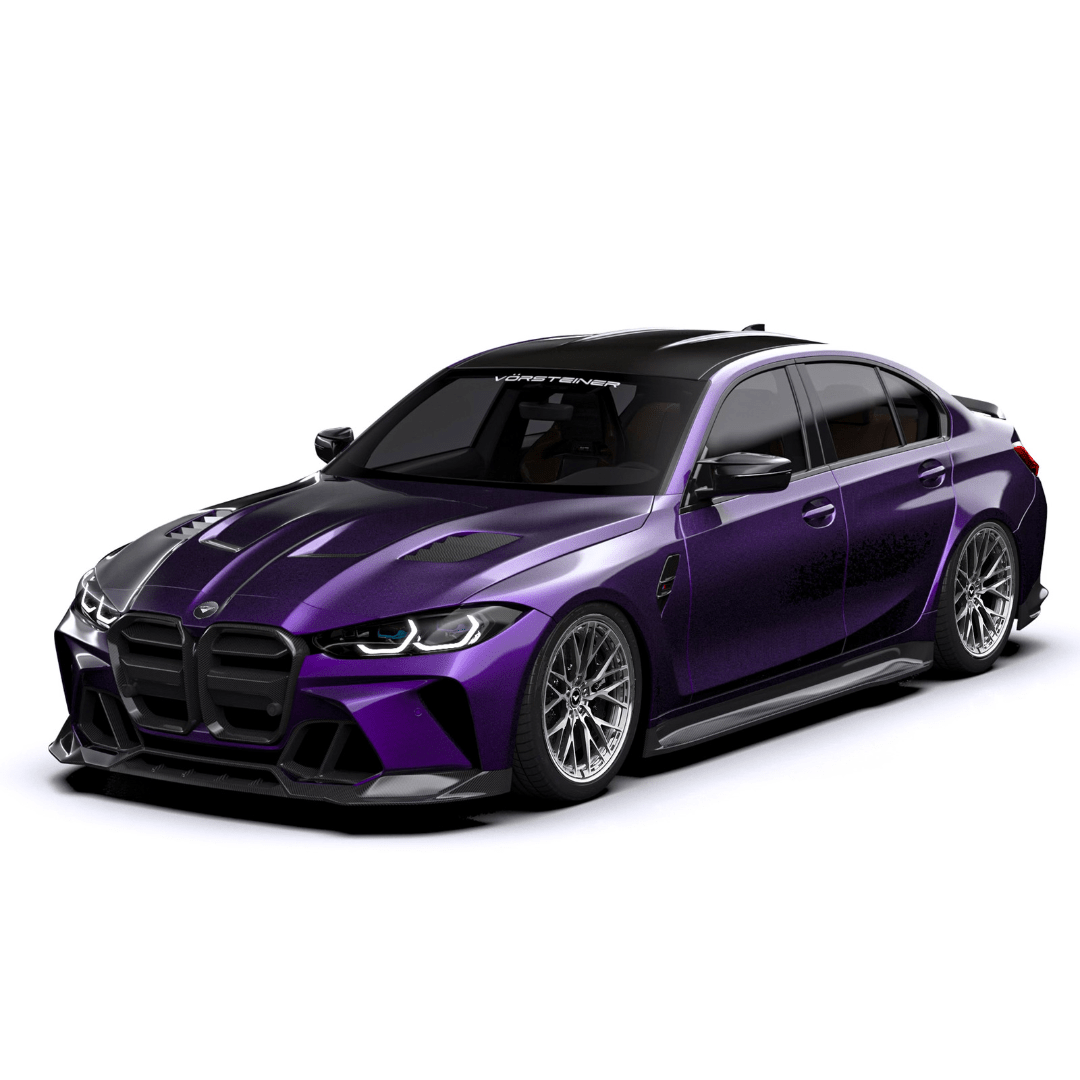 GTS - V BMW G80 M3 | G82/G83 M4 Carbon Fiber Aero Bonnet by Vorsteiner - AUTOID - Front Hood - Vorsteiner