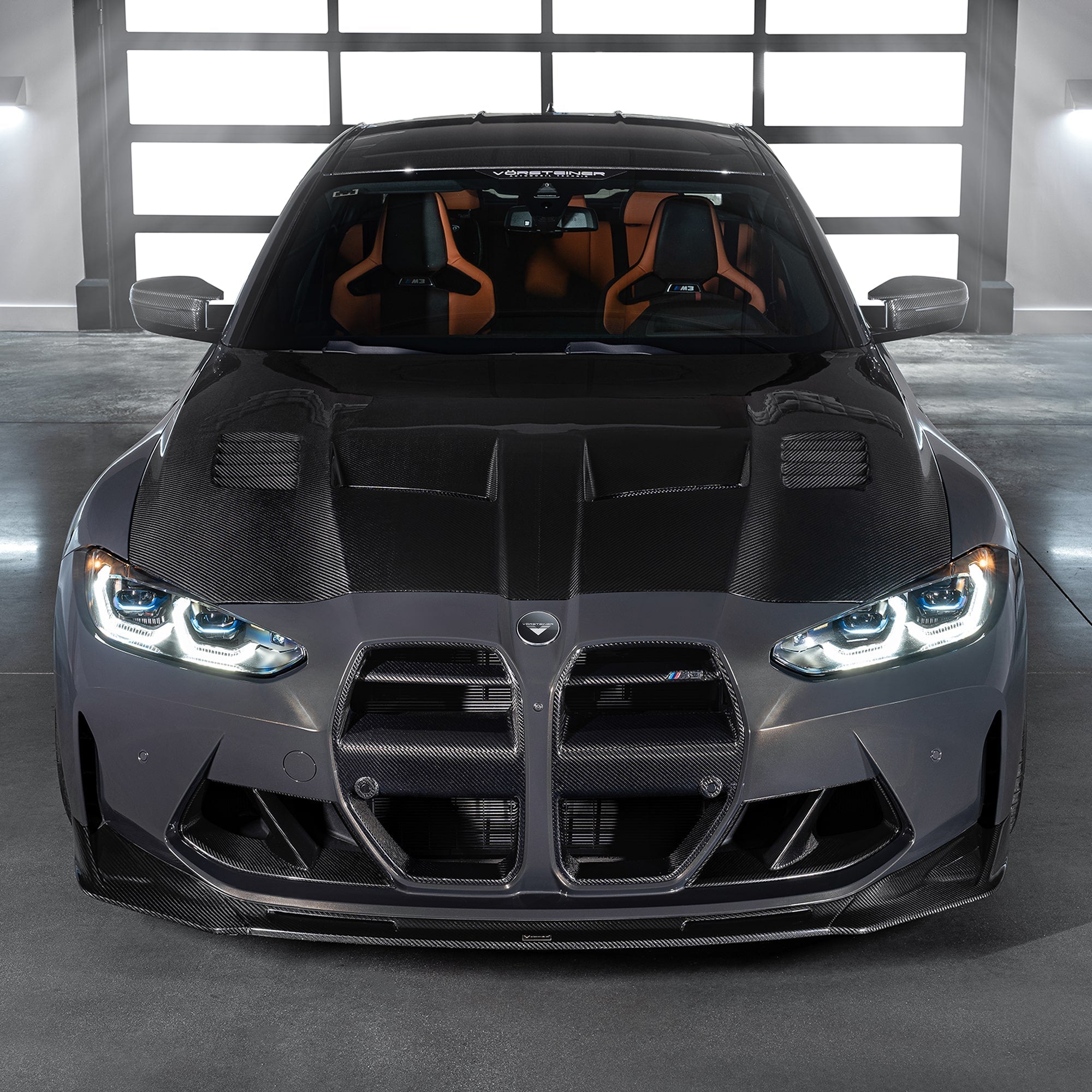 GTS - V BMW G80 M3 | G82/G83 M4 Carbon Fiber Aero Bonnet by Vorsteiner - AUTOID - Front Hood - Vorsteiner