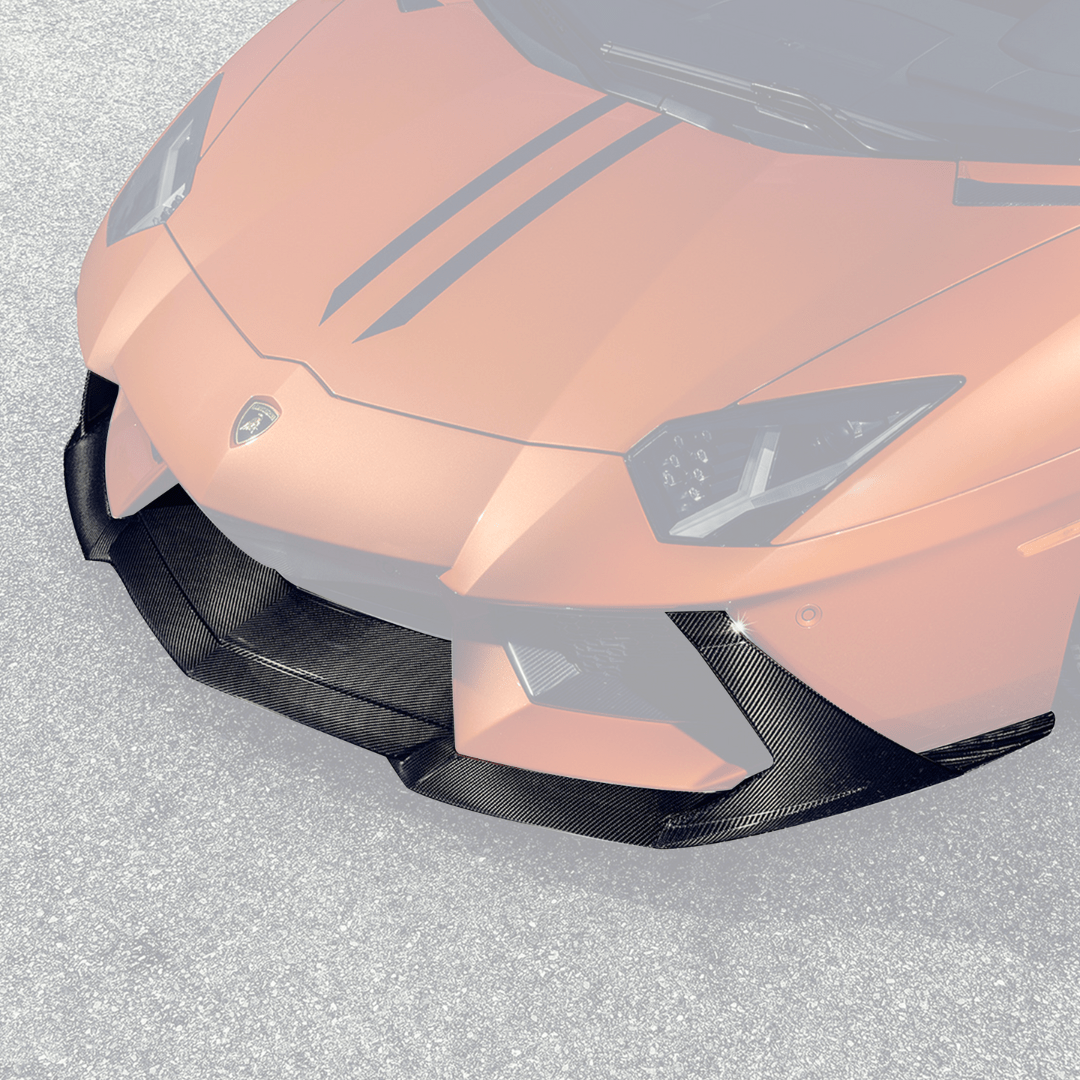 Lamborghini Aventador Zaragoza Edizione Aero Front Spoiler by Vorsteiner - AUTOID - Front Lips & Splitters - Vorsteiner