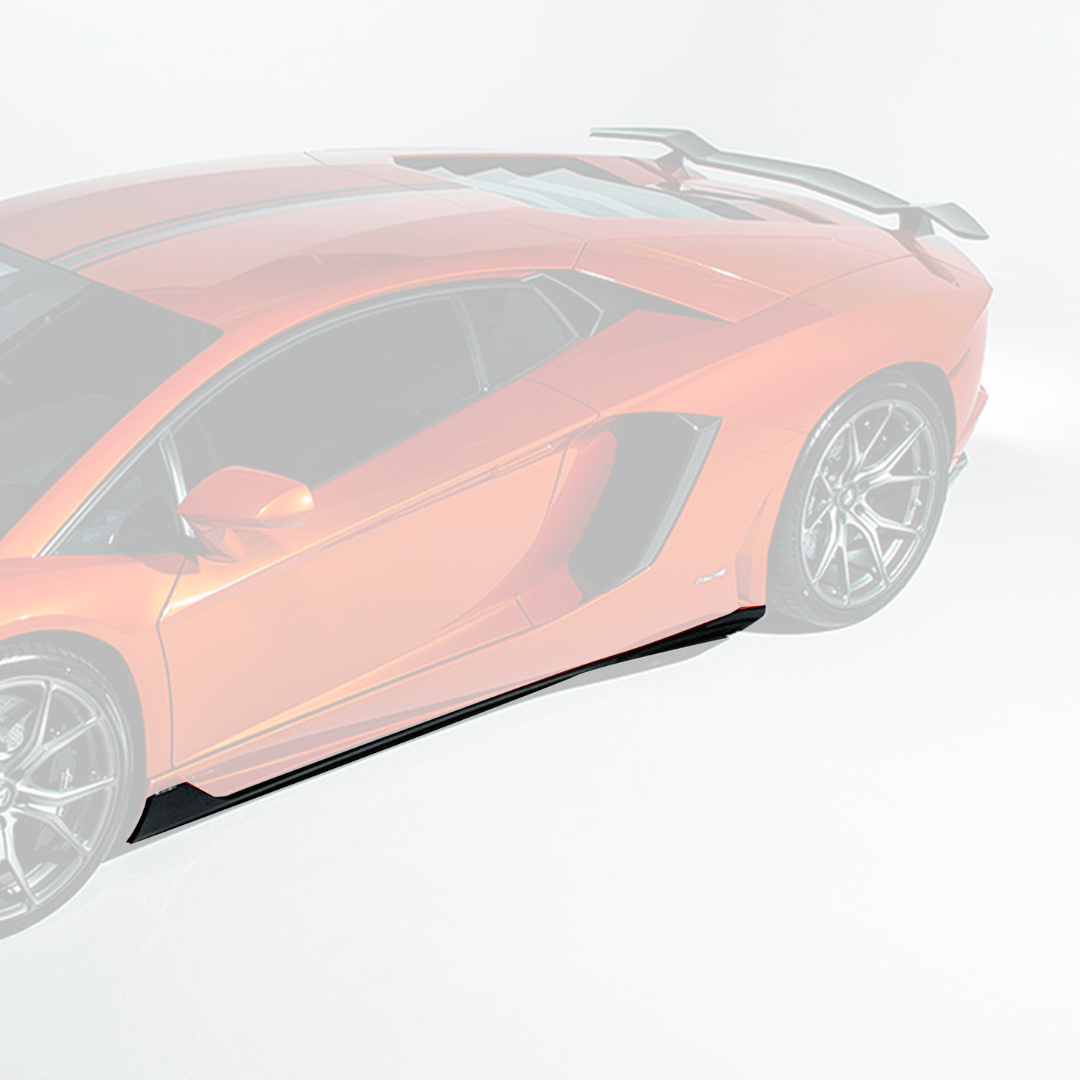 Lamborghini Aventador Zaragoza Edizione Aero Side Blades by Vorsteiner - AUTOID - Side Skirts & Winglets - Vorsteiner