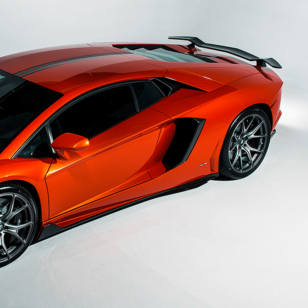 Lamborghini Aventador Zaragoza Edizione Aero Side Blades by Vorsteiner - AUTOID - Side Skirts & Winglets - Vorsteiner