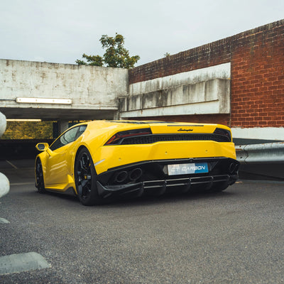 Lamborghini Huracan LP610 Pre - Preg Carbon Fibre Rear Diffuser - AUTOID - Rear Diffusers - CT Design