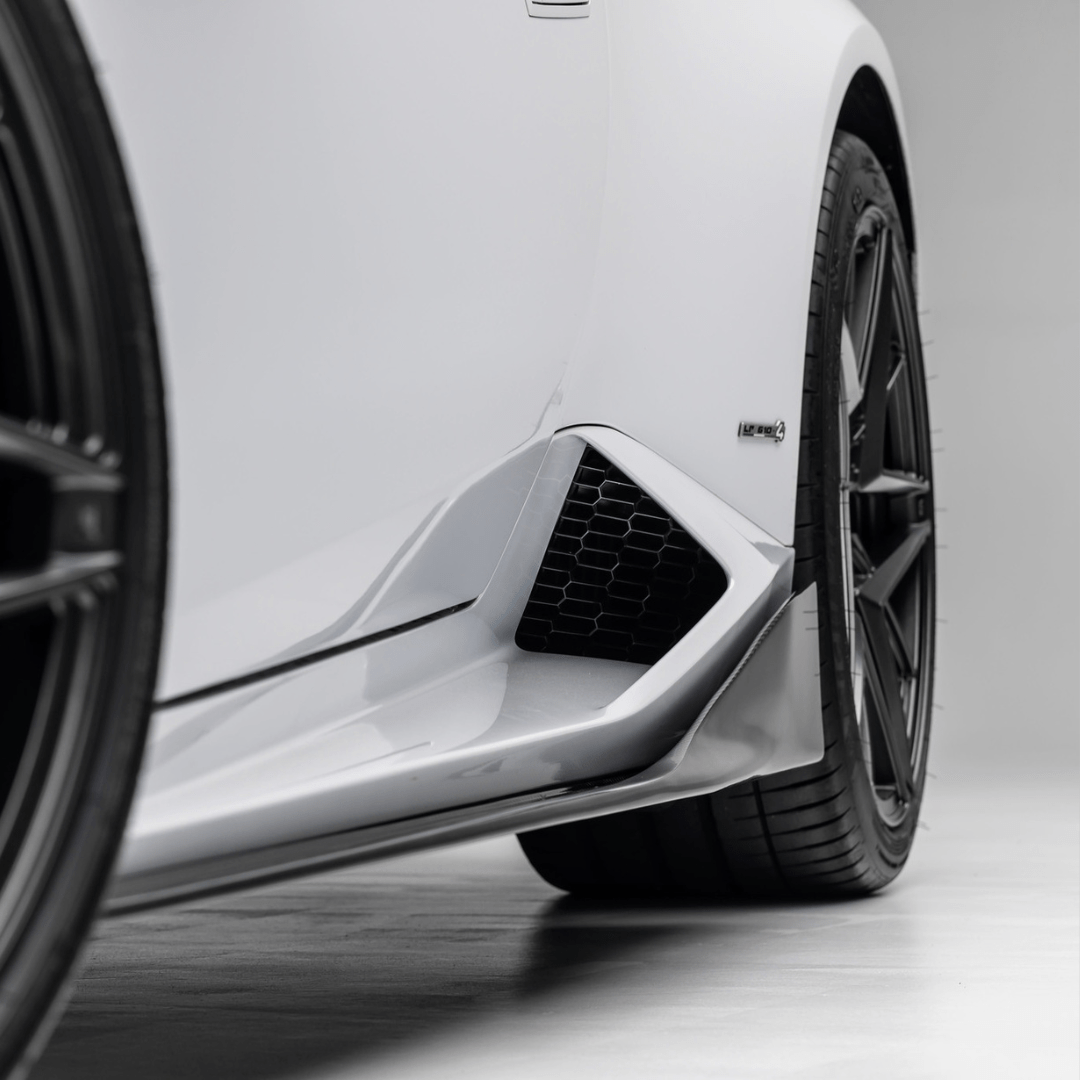 Lamborghini Huracan Mondiale Edizione Aero Side Blades by Vorsteiner - AUTOID - Side Skirts & Winglets - Vorsteiner