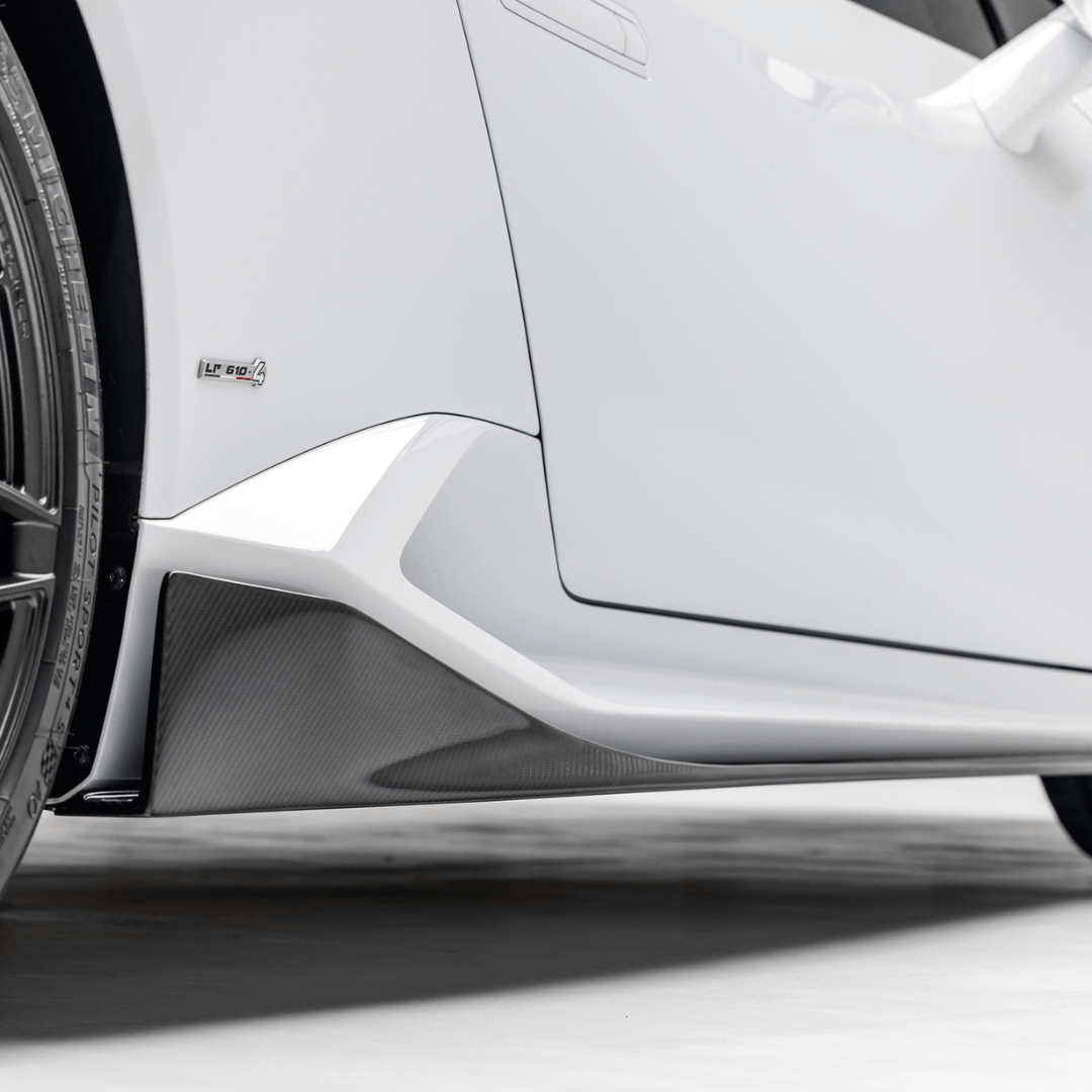 Lamborghini Huracan Mondiale Edizione Aero Side Blades by Vorsteiner - AUTOID - Side Skirts & Winglets - Vorsteiner