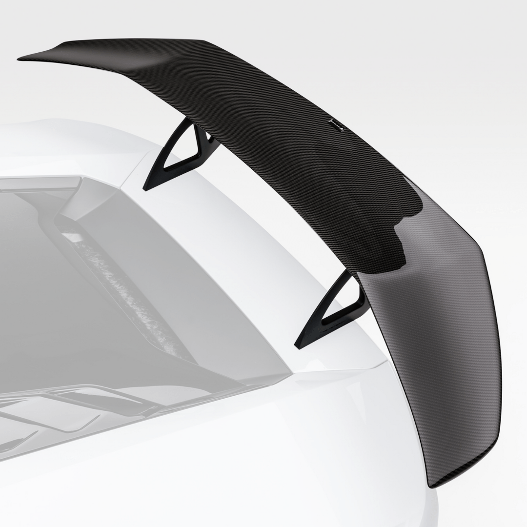 Lamborghini Huracan Mondiale Edizione Aero Wing Blade w/ Aluminum Uprights - AUTOID - Rear Wings - Vorsteiner