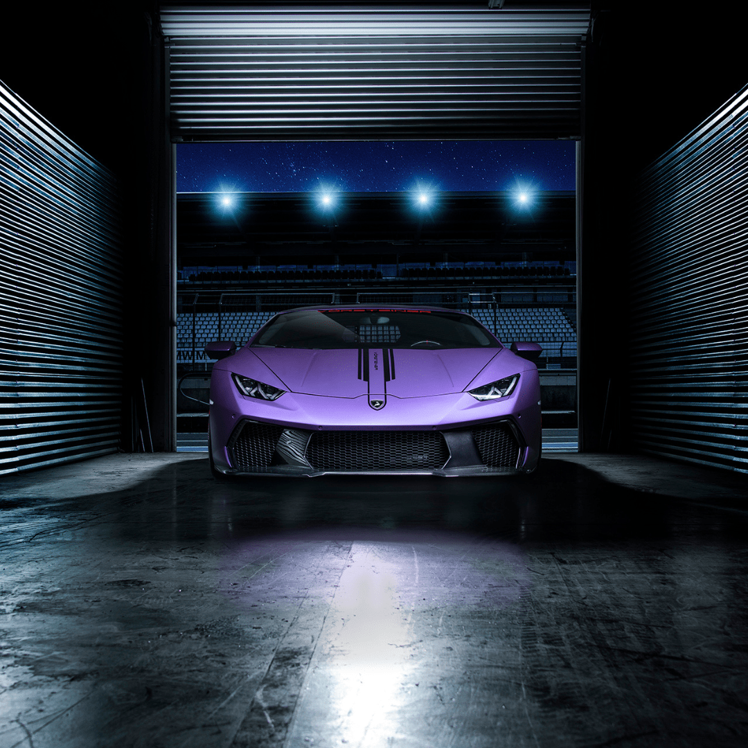 Lamborghini Huracan Novara Edizione Aero Front Bumper w/ Front Spoiler - AUTOID - Front & Rear Bumpers - Vorsteiner
