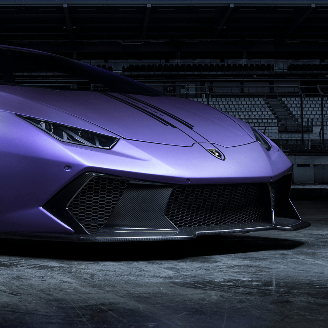 Lamborghini Huracan Novara Edizione Aero Front Bumper w/ Front Spoiler - AUTOID - Front & Rear Bumpers - Vorsteiner