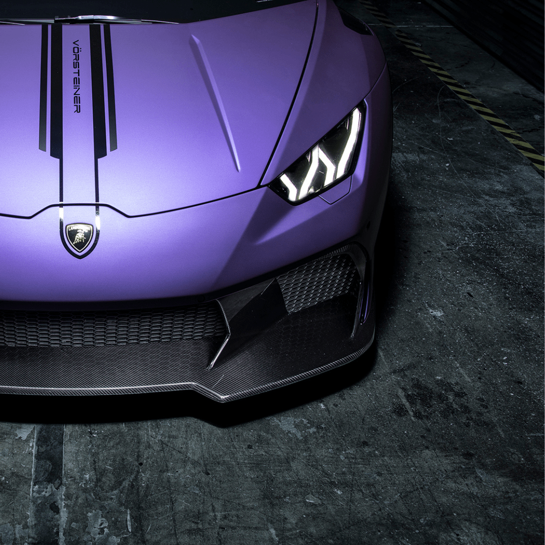 Lamborghini Huracan Novara Edizione Aero Front Bumper w/ Front Spoiler - AUTOID - Front & Rear Bumpers - Vorsteiner