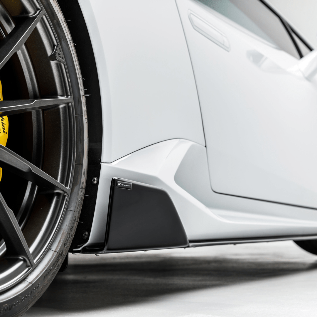 Lamborghini Huracan Novara Edizione Aero Side Blades by Vorsteiner - AUTOID - Side Skirts & Winglets - Vorsteiner