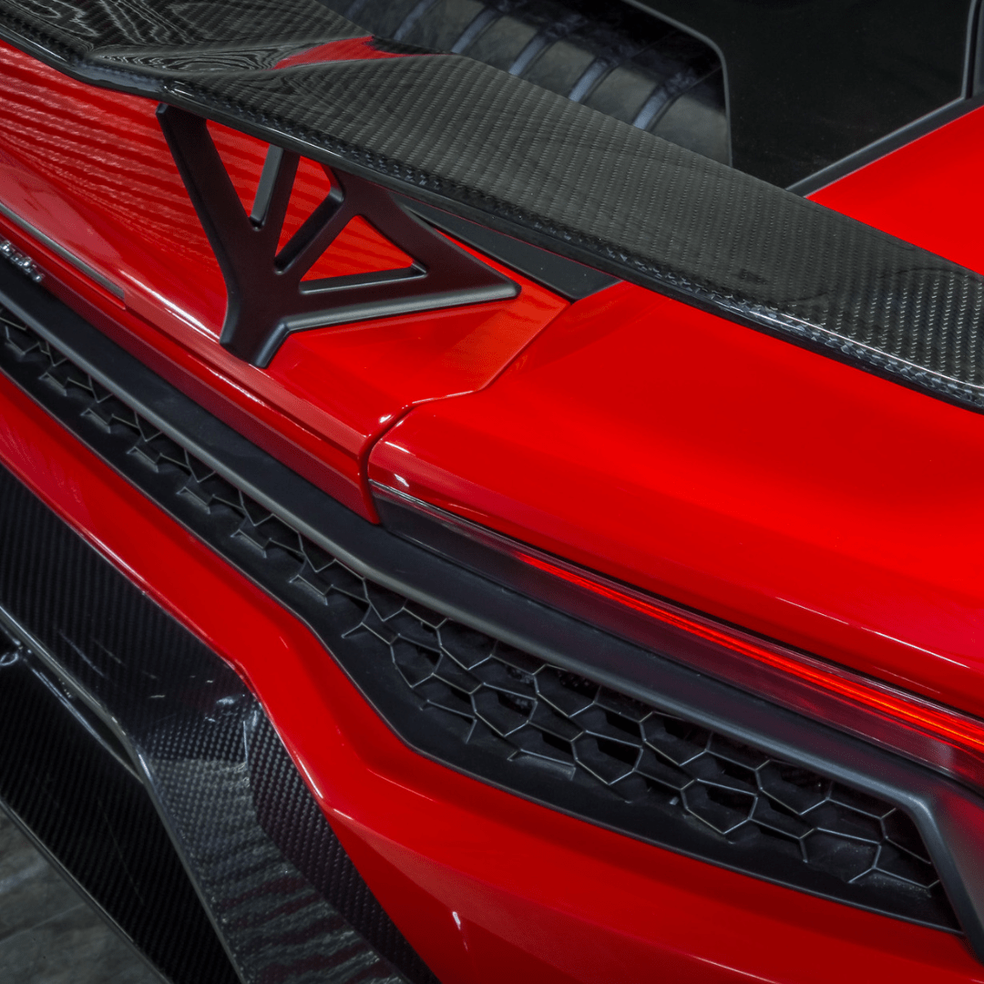 Lamborghini Huracan Novara Edizione Aero Wing Blade w/ Aluminum Uprights - AUTOID - Rear Wings - Vorsteiner