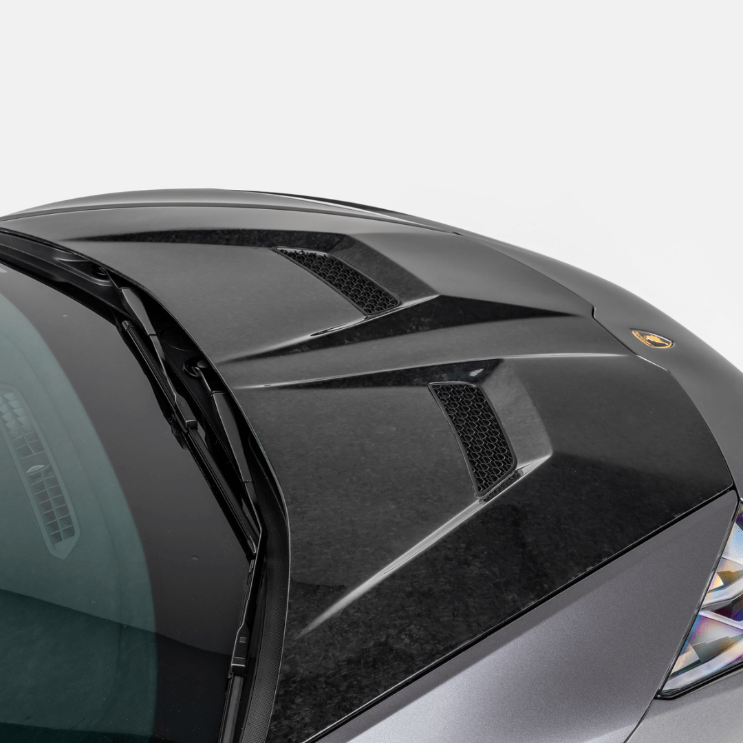 Lamborghini Huracan Performante Vicenza Edizione Aero Bonnet (Carbon Matrix) - AUTOID - Front Hood - Vorsteiner