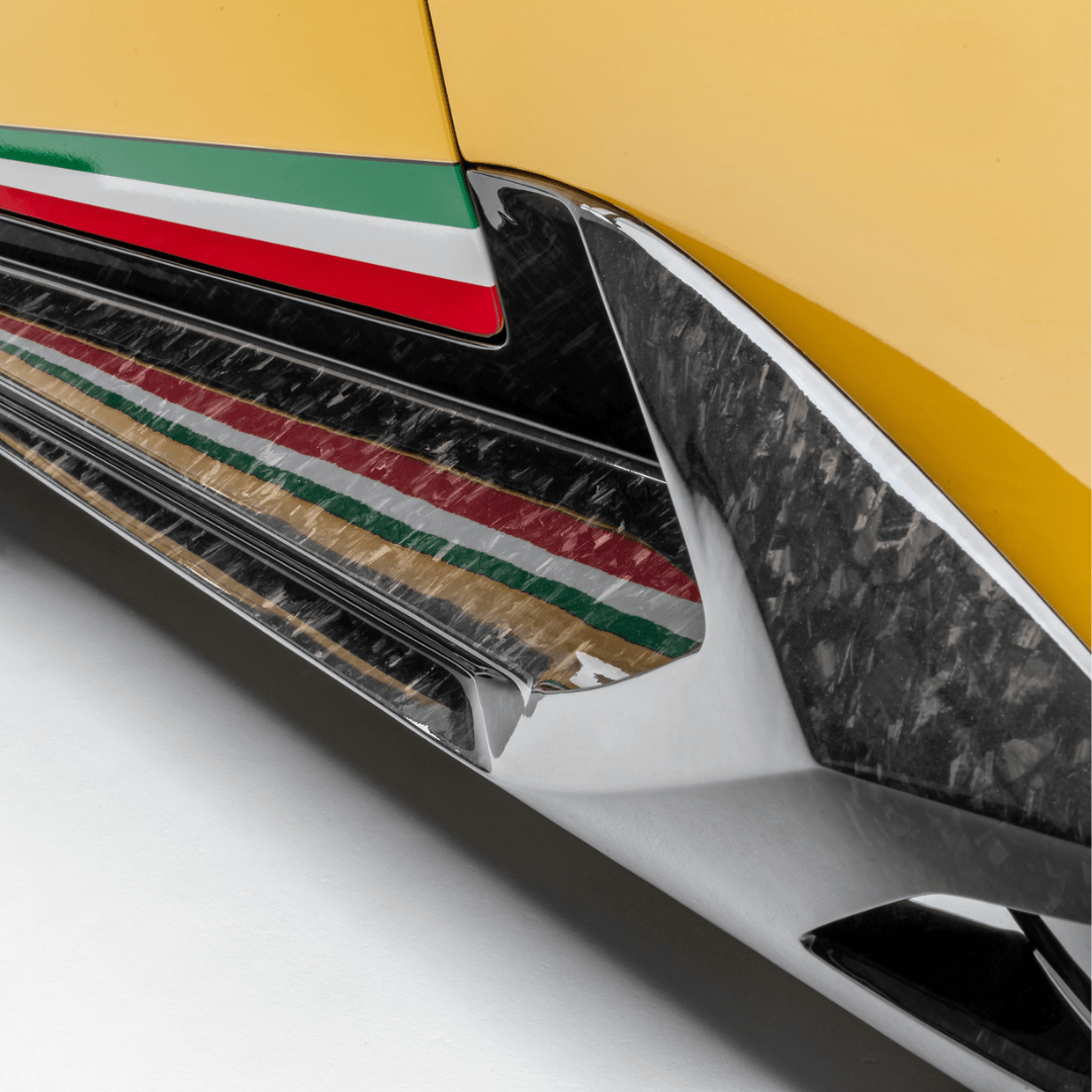 Lamborghini Huracan Performante Vicenza Edizione Aero Side Blades by Vorsteiner - AUTOID - Side Skirts & Winglets - Vorsteiner