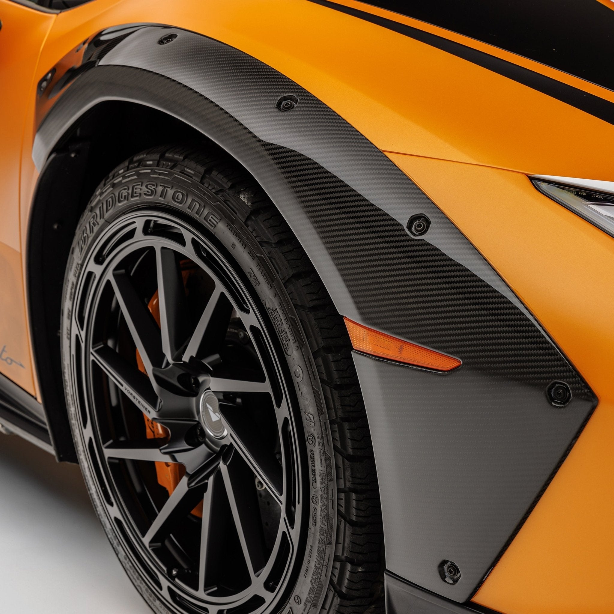Lamborghini Huracan Sterrato VRS Aero Fender Flares Carbon Fiber by Vorsteiner - AUTOID - Fender Trim - Vorsteiner