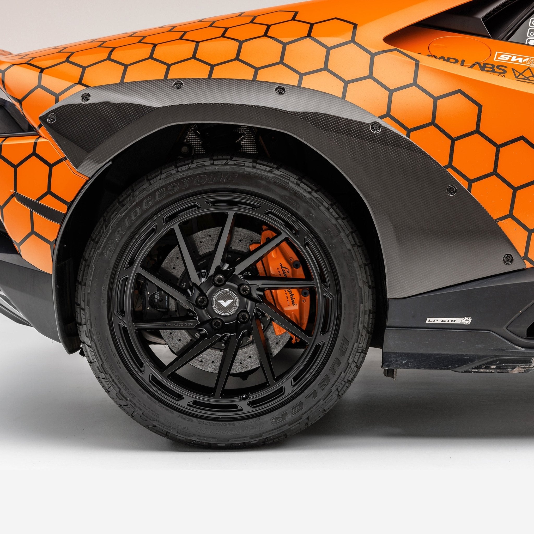 Lamborghini Huracan Sterrato VRS Aero Fender Flares Carbon Fiber by Vorsteiner - AUTOID - Fender Trim - Vorsteiner