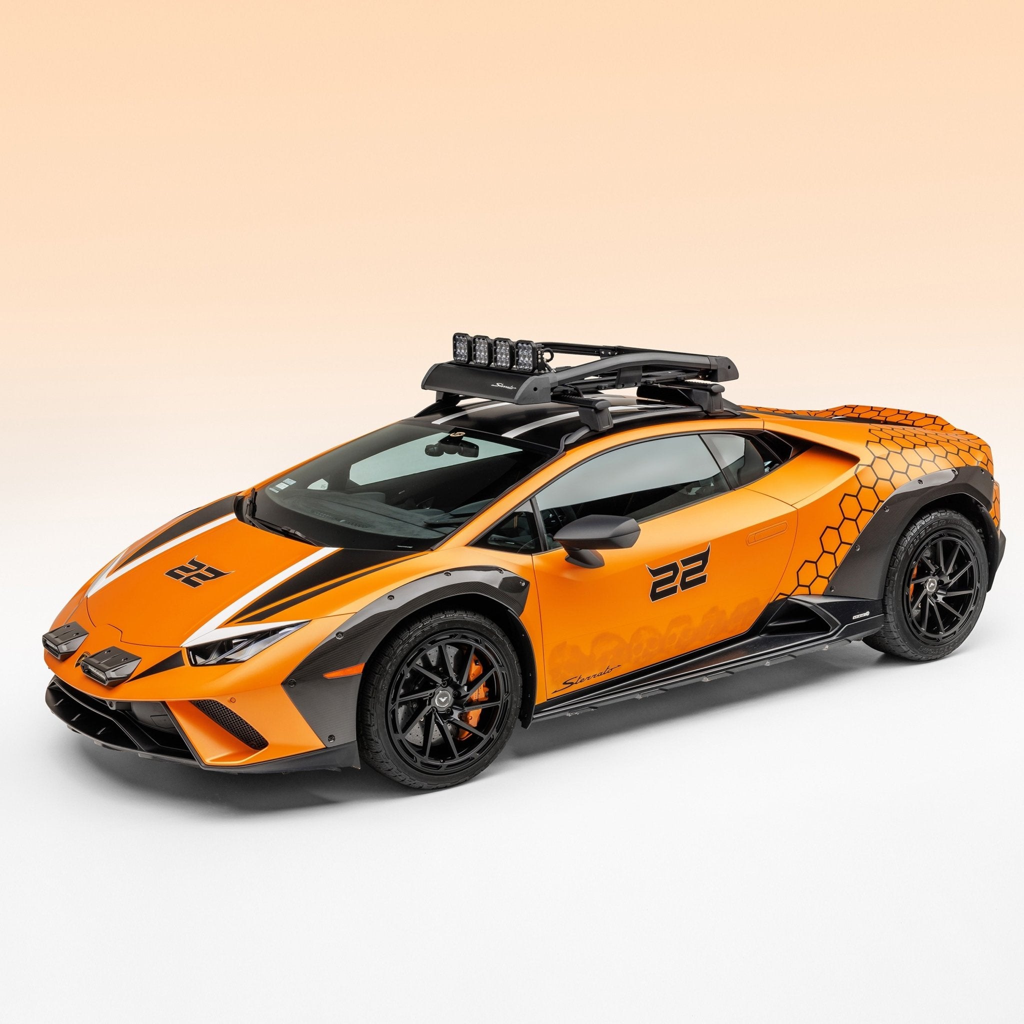 Lamborghini Huracan Sterrato VRS Aero Fender Flares Carbon Fiber by Vorsteiner - AUTOID - Fender Trim - Vorsteiner