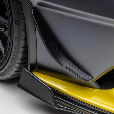 Lamborghini Huracan STO Aero Canards Carbon Fiber by Vorsteiner - AUTOID - Side Skirts & Winglets - Vorsteiner