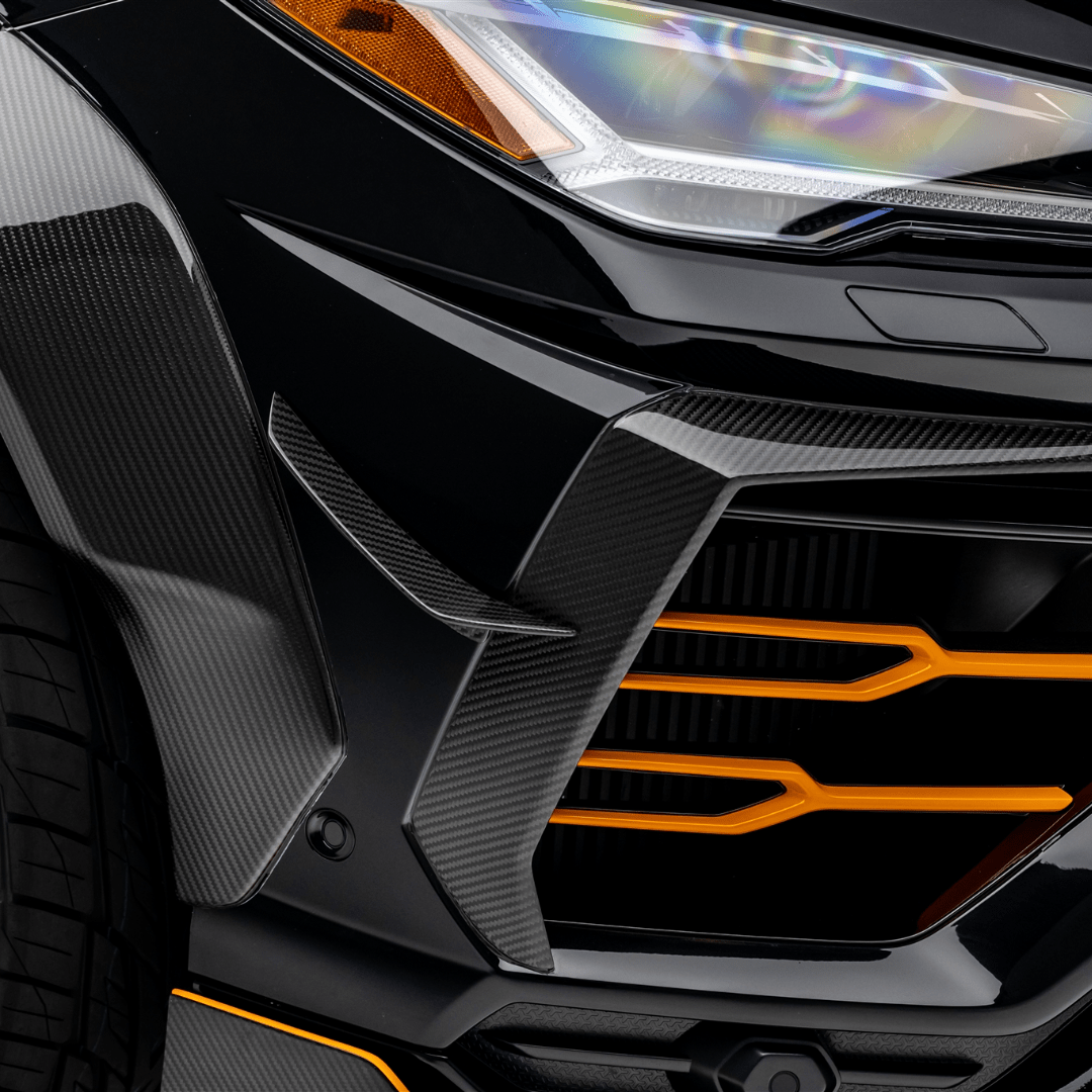 Lamborghini URUS Rampante Edizione Aero Canards - AUTOID - Bumper Inserts & Trim - Vorsteiner