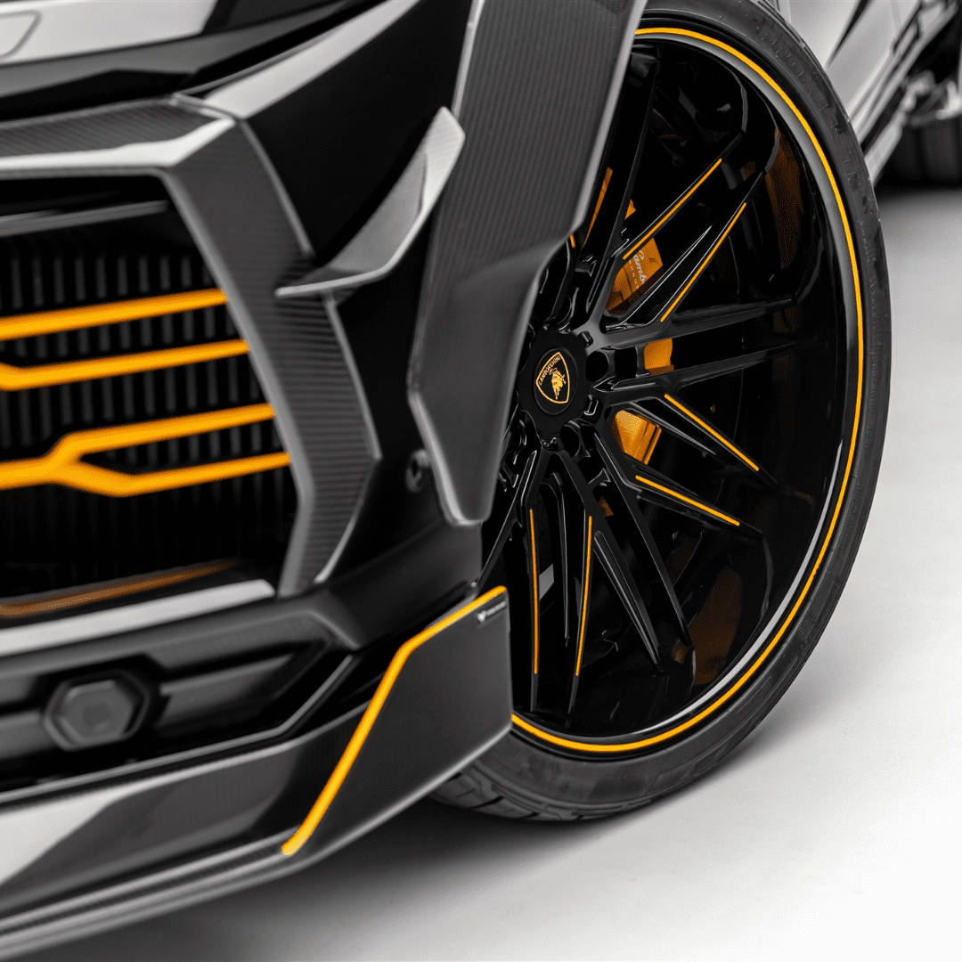 Lamborghini URUS Rampante Edizione Aero Front Spoiler - AUTOID - Front Lips & Splitters - Vorsteiner