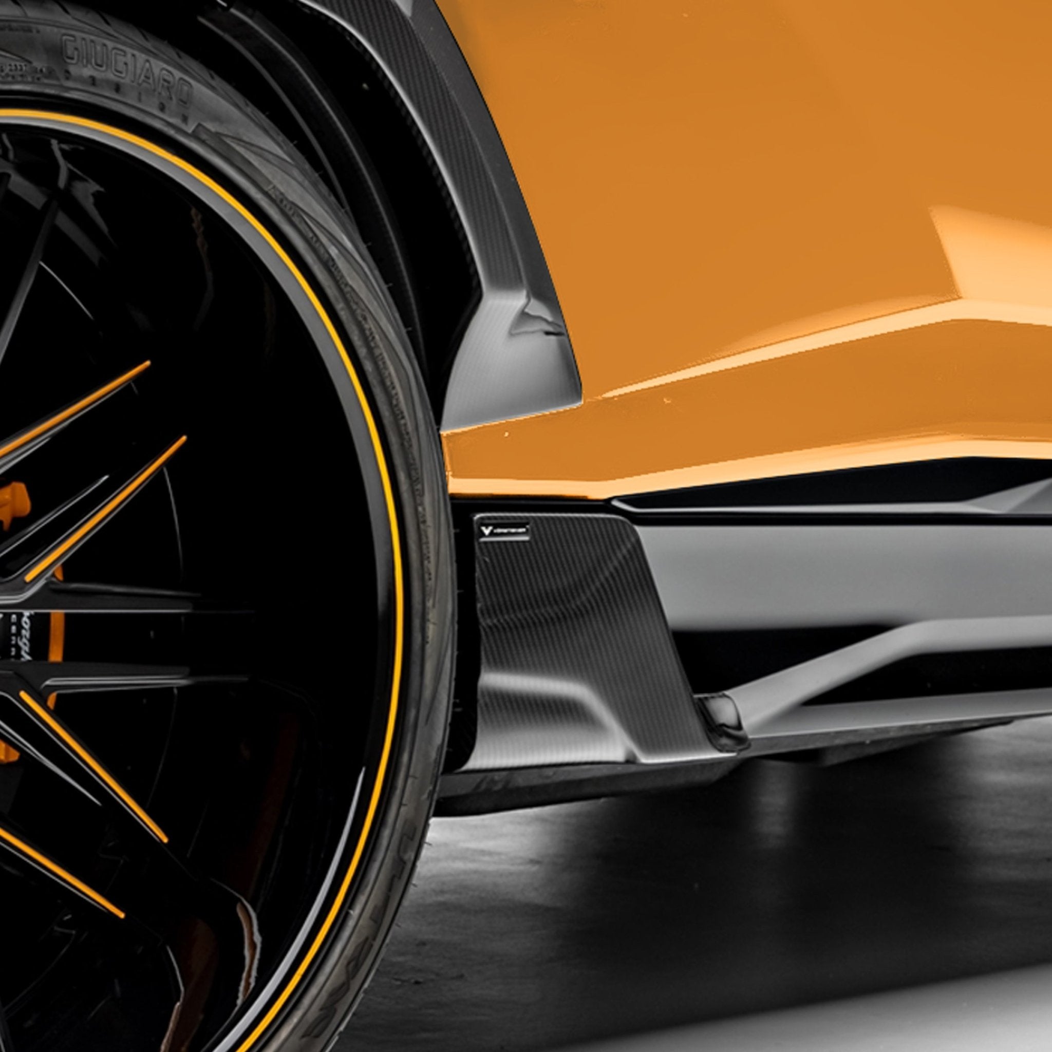 Lamborghini URUS Rampante Edizione Aero Side Blades - AUTOID - Side Skirts & Winglets - Vorsteiner