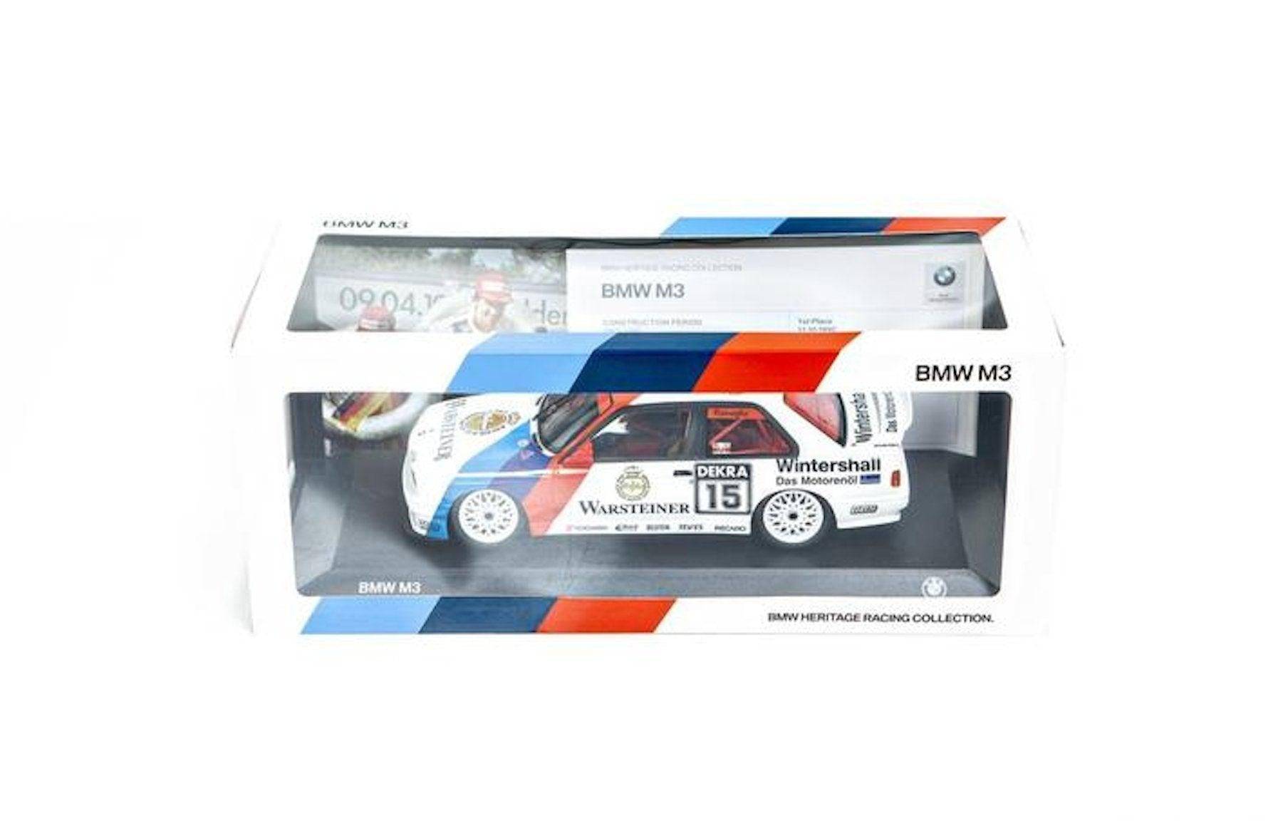 M Performance E30 M3 Heritage Racing Diecast - AUTOID - Miscellaneous Merch - BMW M Performance