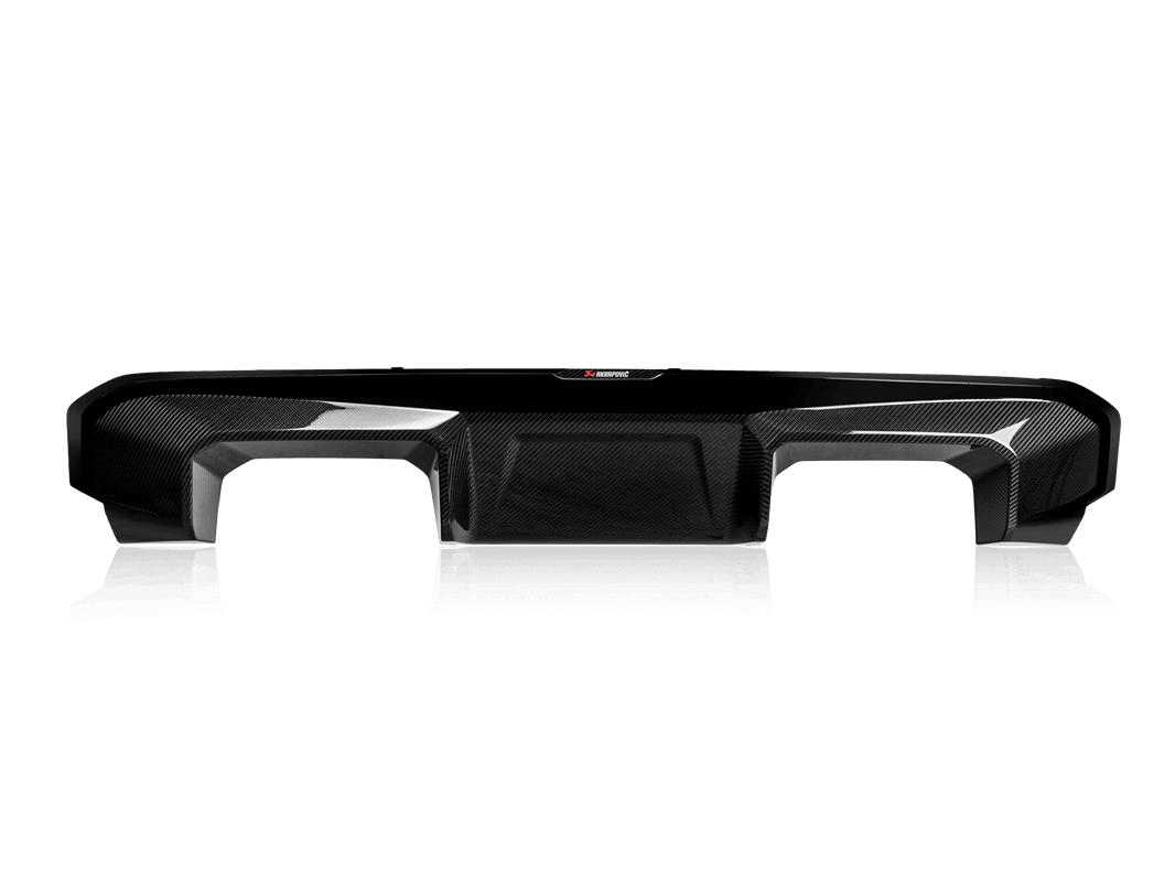 Akrapovic BMW M3 & M4 G80 G81 G82 G83 Black Rear Diffuser by Akrapovic Rear Diffusers AUTOID®
