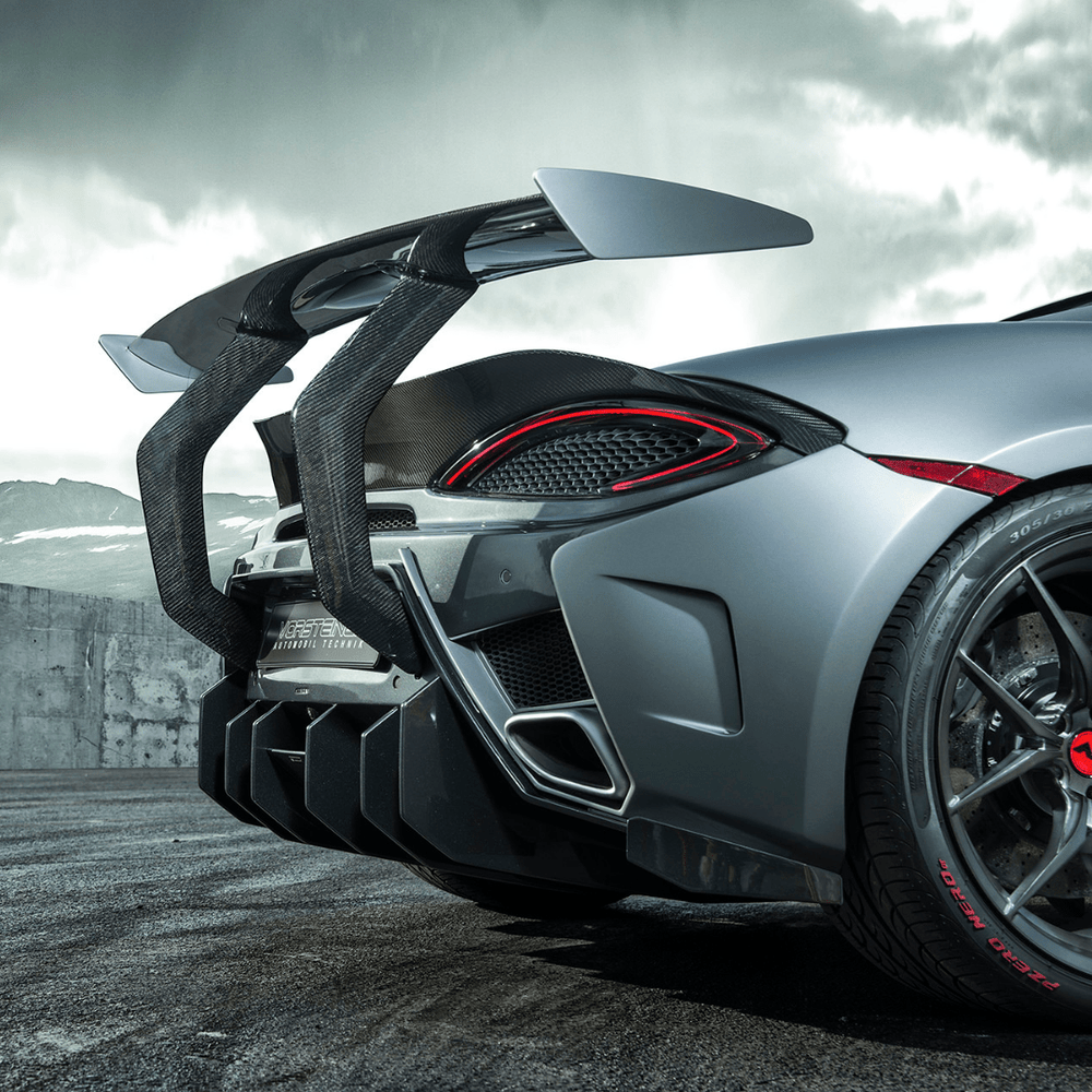McLaren 570S VX Aero Rear Bumper w/ Rear Diffuser - AUTOID - Front & Rear Bumpers - Vorsteiner