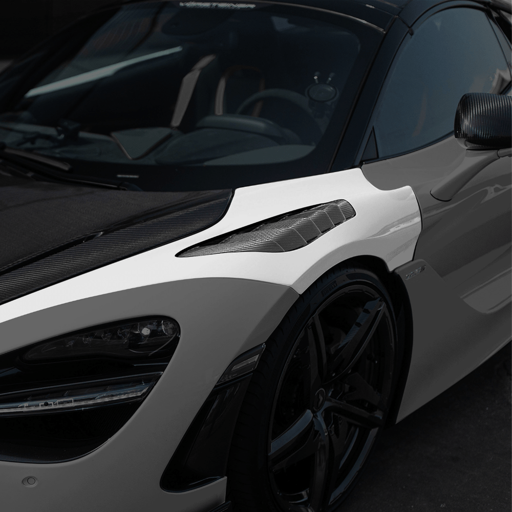 McLaren 720S Spyder Silverstone Edition Aero Front Fenders w/ Integrated Vents by Vorsteiner - AUTOID - Replacement Fenders - Vorsteiner