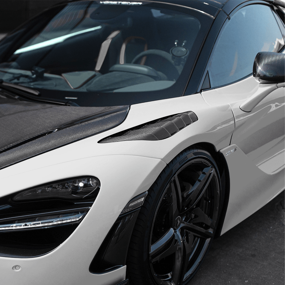McLaren 720S Spyder Silverstone Edition Aero Front Fenders w/ Integrated Vents by Vorsteiner - AUTOID - Replacement Fenders - Vorsteiner