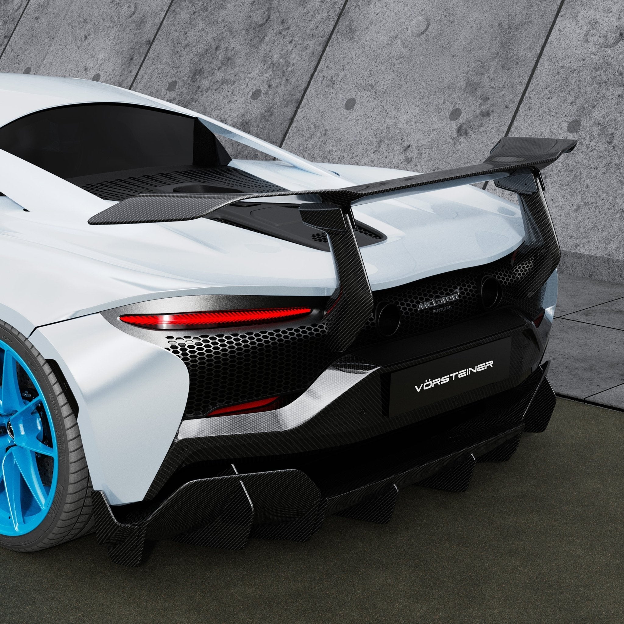 McLaren Artura GP63 Rear Wing by Vorsteiner - AUTOID - Rear Wings - Vorsteiner