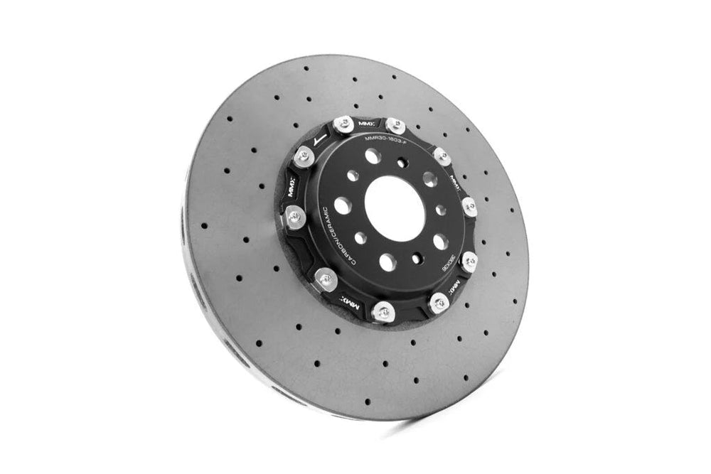 MMX Performance 2 - Piece Floating Carbon Ceramic Front Rotors – BMW G8X M2 / M3 / M4 (380x36mm) - AUTOID - Brakes & Stopping Power - MMX Performance