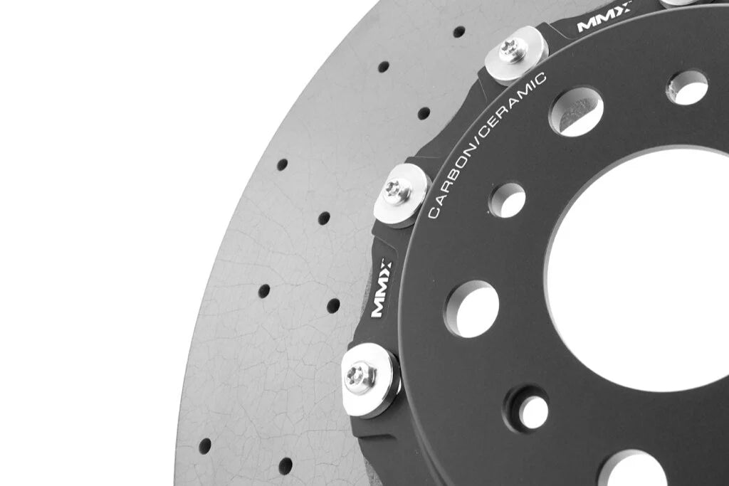 MMX Performance 2 - Piece Floating Carbon Ceramic Front Rotors – BMW G8X M2 / M3 / M4 (380x36mm) - AUTOID - Brakes & Stopping Power - MMX Performance