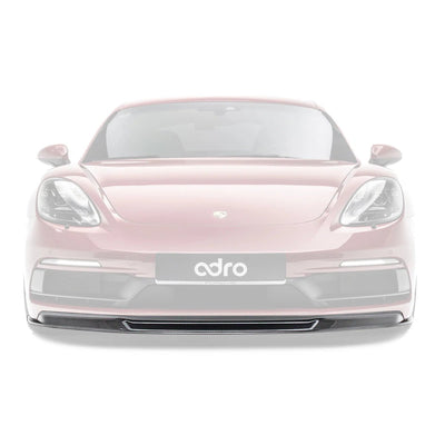Porsche 718 Pre - Preg Carbon Fibre Front Lip by ADRO - AUTOID - Front Lips & Splitters - Adro