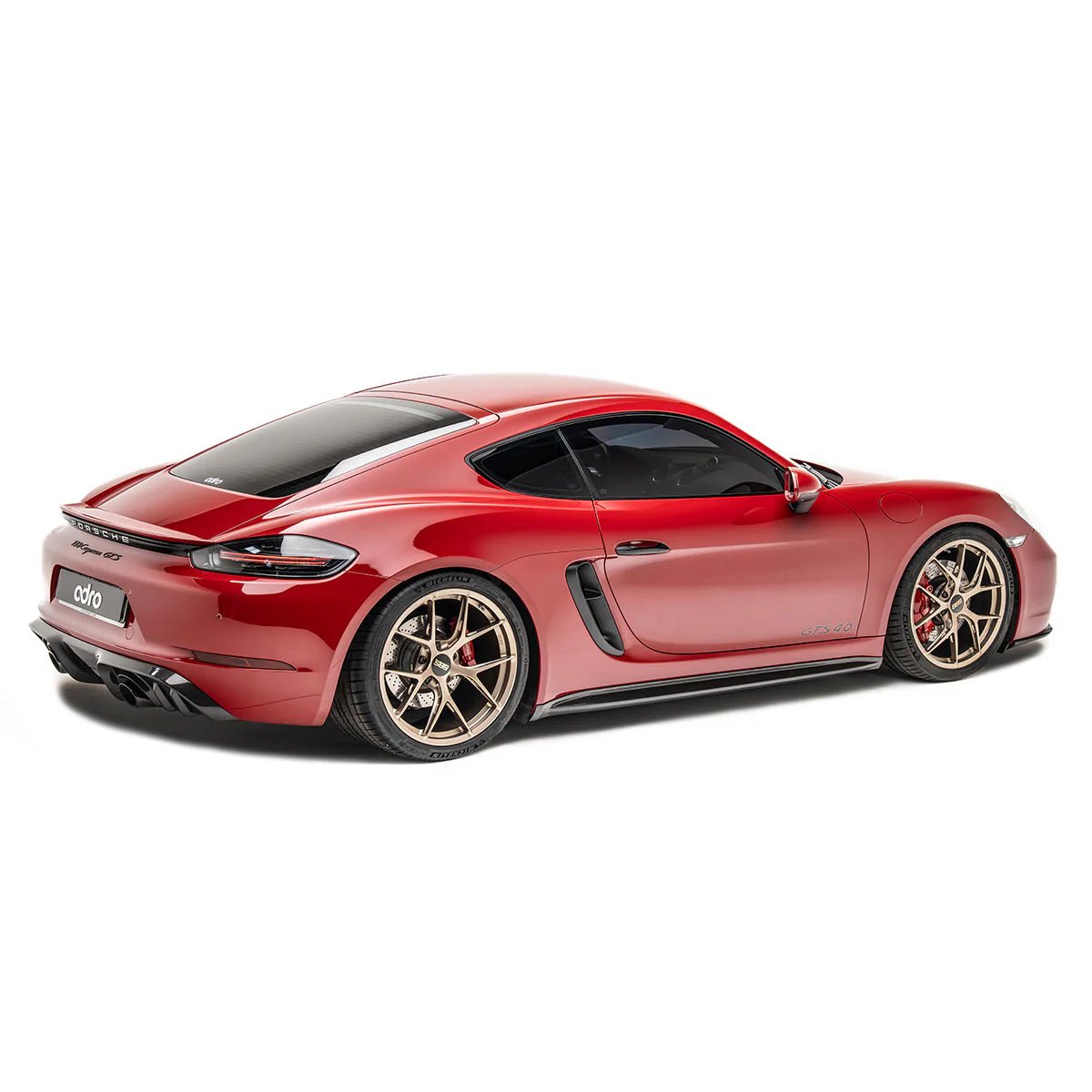 Porsche 718 Pre - Preg Carbon Fibre Rear Diffuser by ADRO - AUTOID - Rear Diffusers - Adro