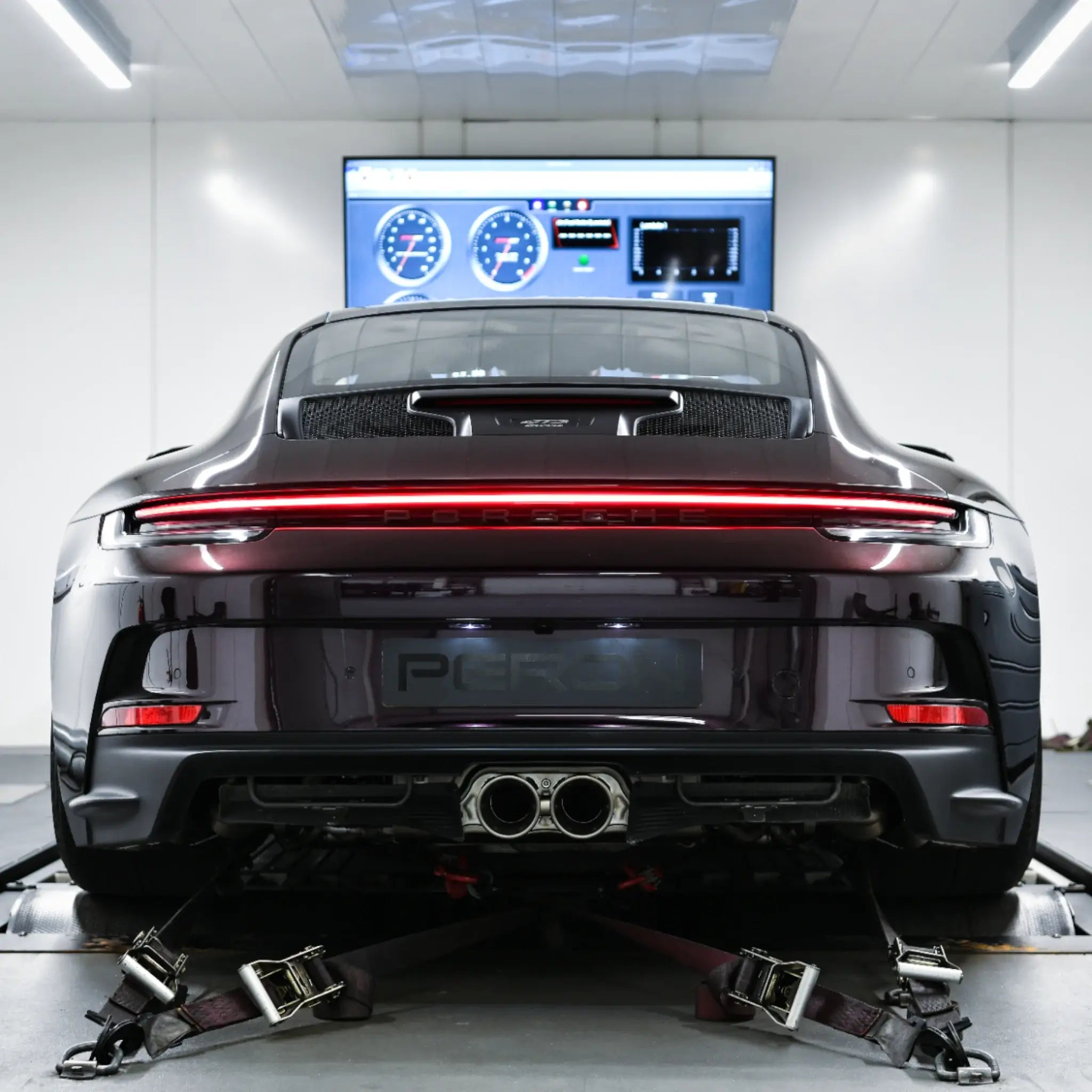 Porsche 911 GT3 & GT3 RS Slip - On Race Line Titanium Back Box by Akrapovic - AUTOID - Exhaust System - Akrapović