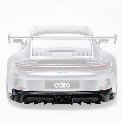 Porsche 992.1 GT3 Pre - Preg Carbon Fibre Rear Diffuser by Adro - AUTOID - Rear Diffusers - Adro
