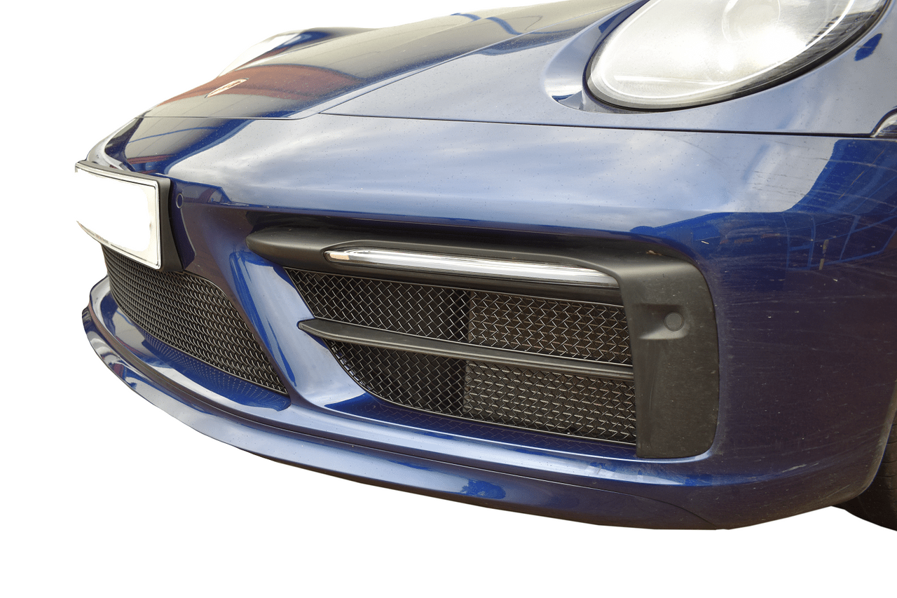 Porsche Carrera (Sport Design Package) Front Protective Mesh Set by Zunsport (2018+) - AUTOID - Front Grille - Zunsport