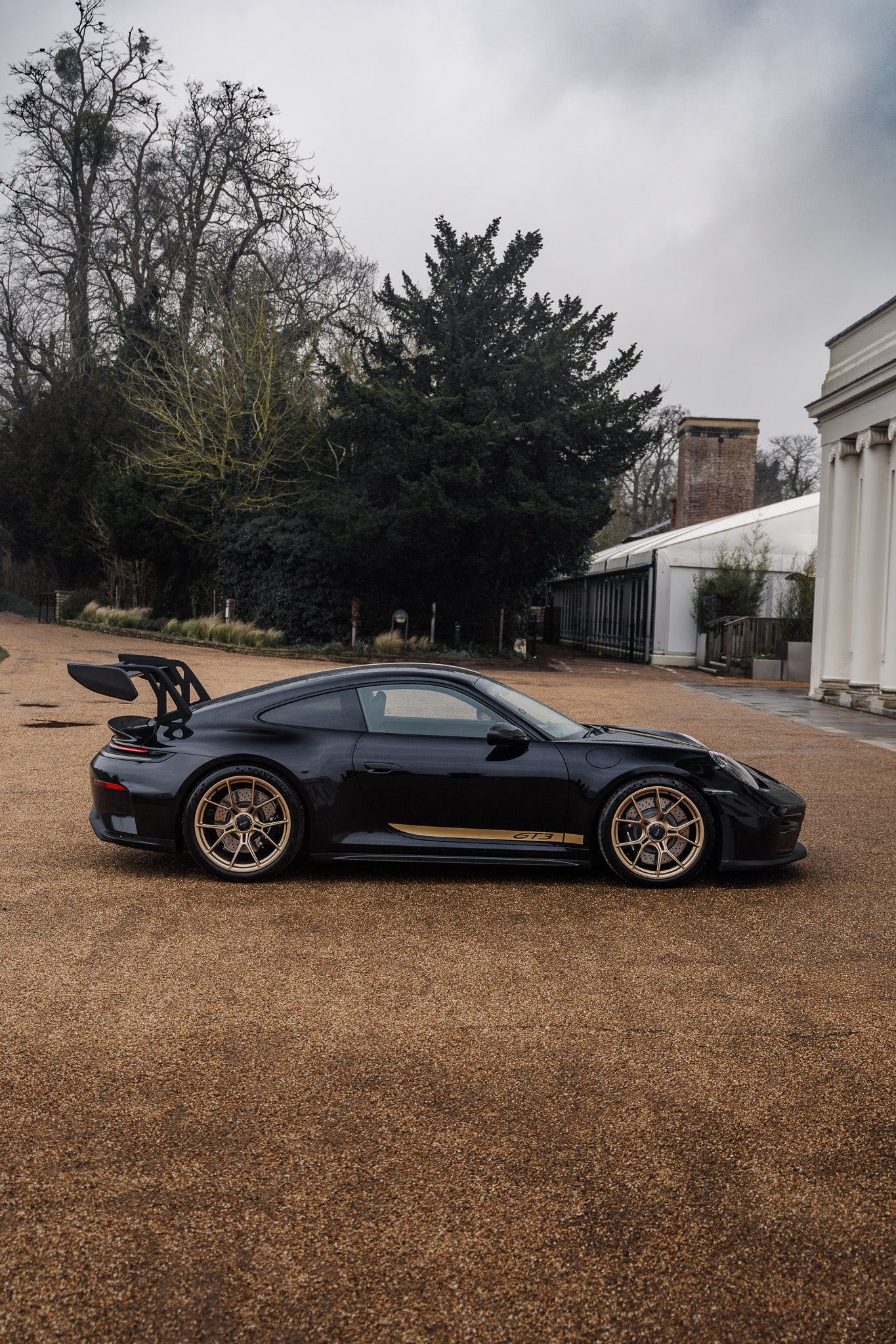 Adro Porsche 992.1 / 992.2 GT3 Pre-Preg Carbon Fibre AT-P Swan Neck Rear Wing by Adro Rear Wings AUTOID®