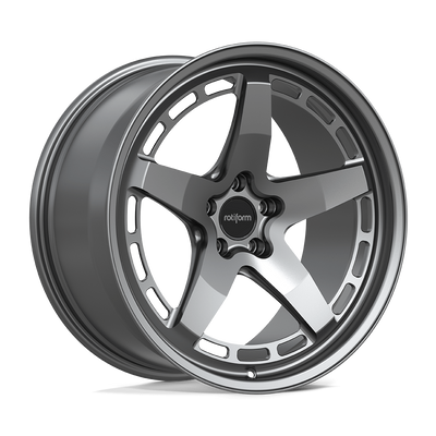 Rotiform WGR-S Forged Monoblock Satin Gunmetal Alloy Wheels by Rotiform Alloy Wheels AUTOID®