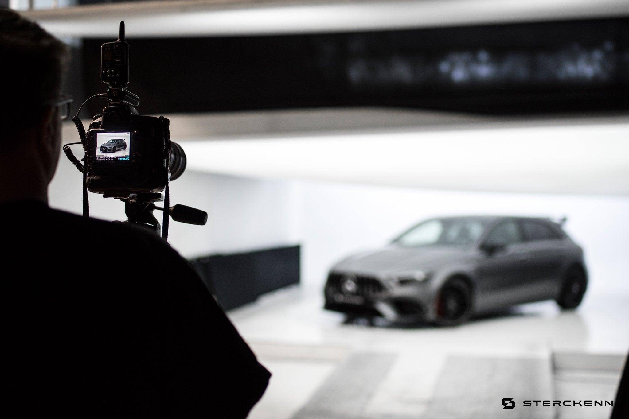 Mercedes A45 AMG W177 Carbon Fibre Front Lip by Sterckenn (2020+) - AUTOID - Front Lips & Splitters - Sterckenn