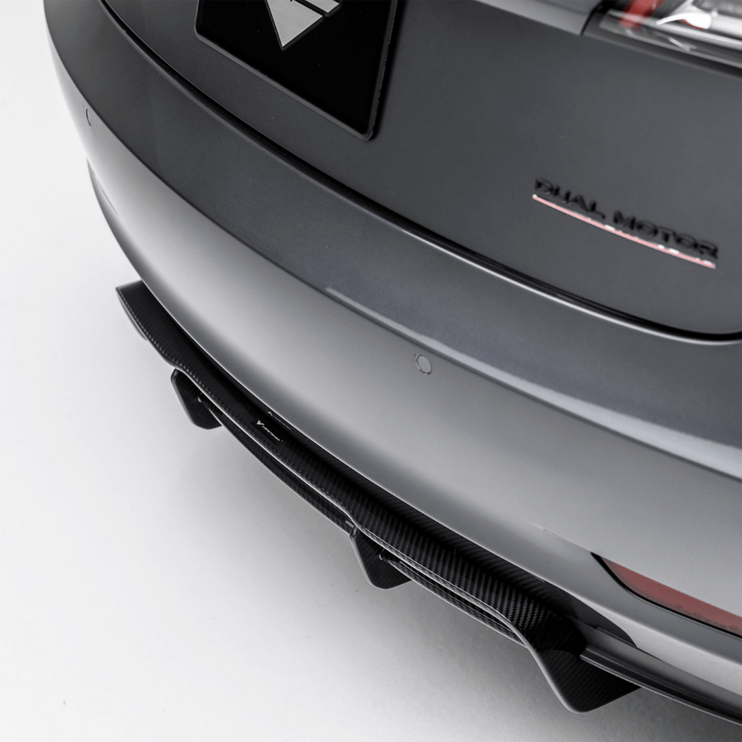 Tesla Model 3 Volta Aero Rear Diffuser by Vorsteiner - AUTOID - Rear Diffusers - Vorsteiner