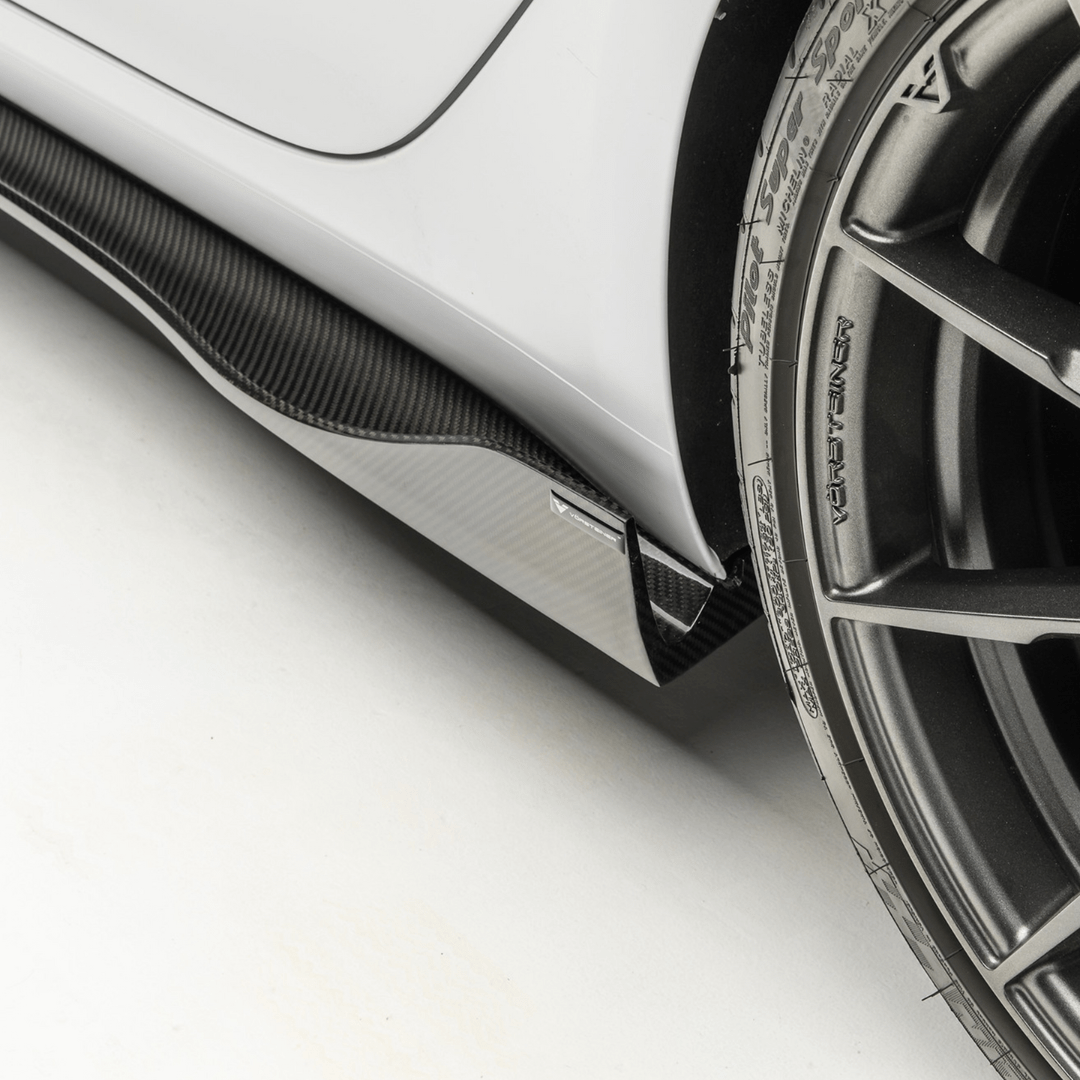 Tesla Model 3 Volta Aero Side Skirt by Vorsteiner - AUTOID - Side Skirts & Winglets - Vorsteiner