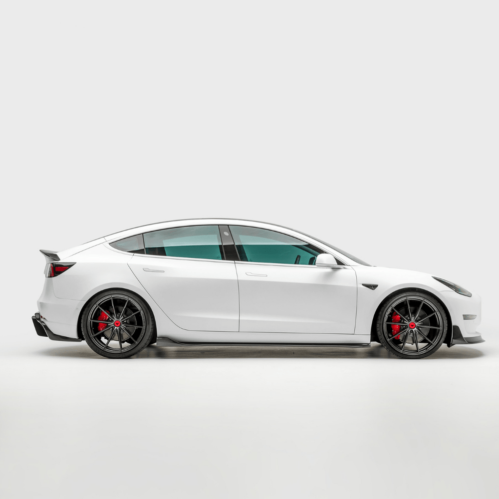 Tesla Model 3 Volta Aero Side Skirt by Vorsteiner - AUTOID - Side Skirts & Winglets - Vorsteiner